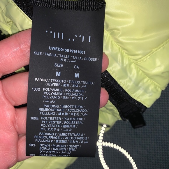 Unravel Project neon puffer jacket - Picture 5 of 7